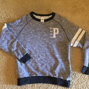 Victoria's Secret Pink Sweatshirt (Grey and White)